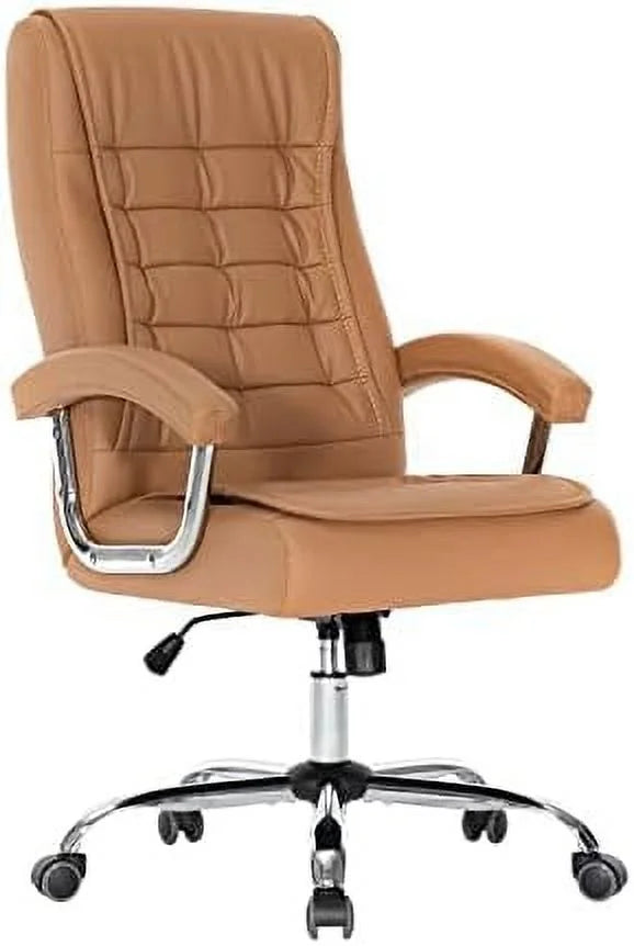 Black Adjustable Leather Executive Office Chair A302547