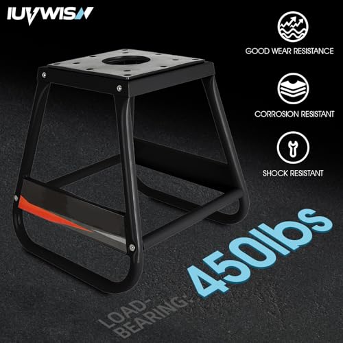 Black Detachable Anti Slip Motorcycle Stand O3218