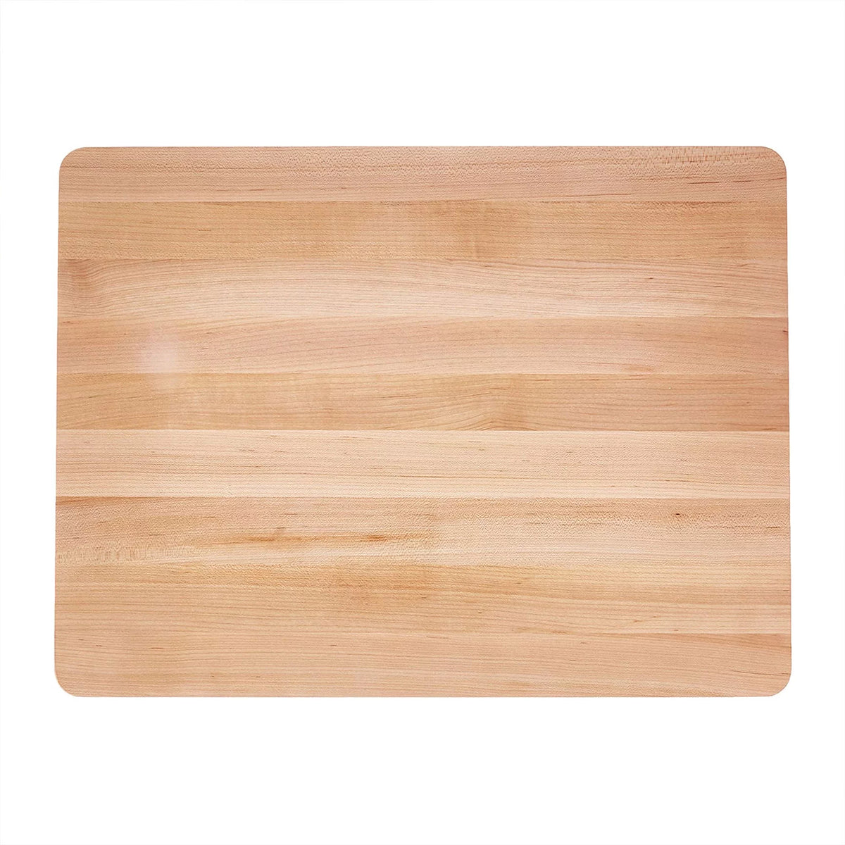 Maple Wood Edge Grain Cutting Board, 16" x 10" x 1" P496