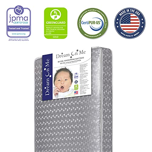 6” 112 Coil Inner Spring Crib And Toddler Mattress R9605