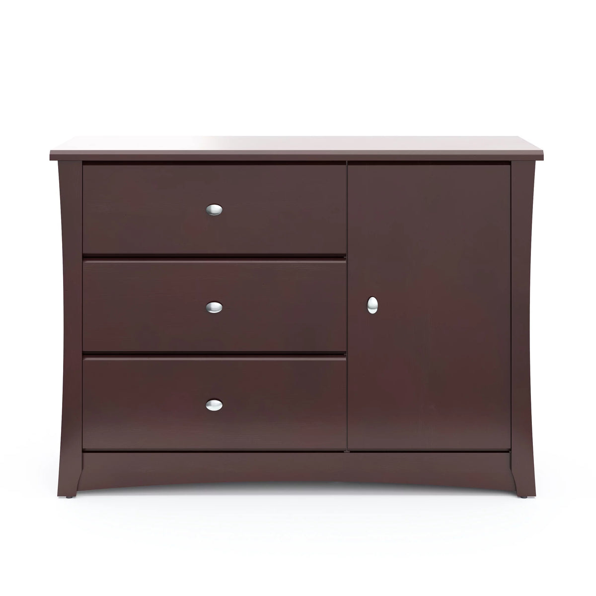 3 Drawer Modern Combo Dresser Espresso W344943