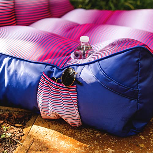 Pool Lounger with Double Sided Mesh Q69981