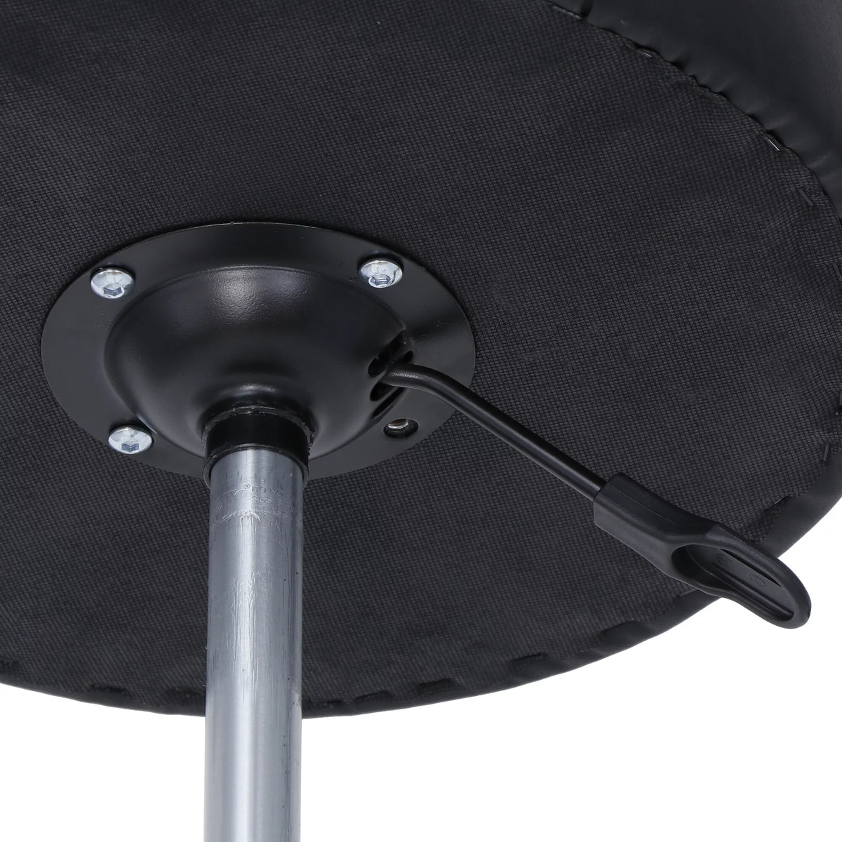 Adjustable Hydraulic Rolling Swivel Stool Black P8906