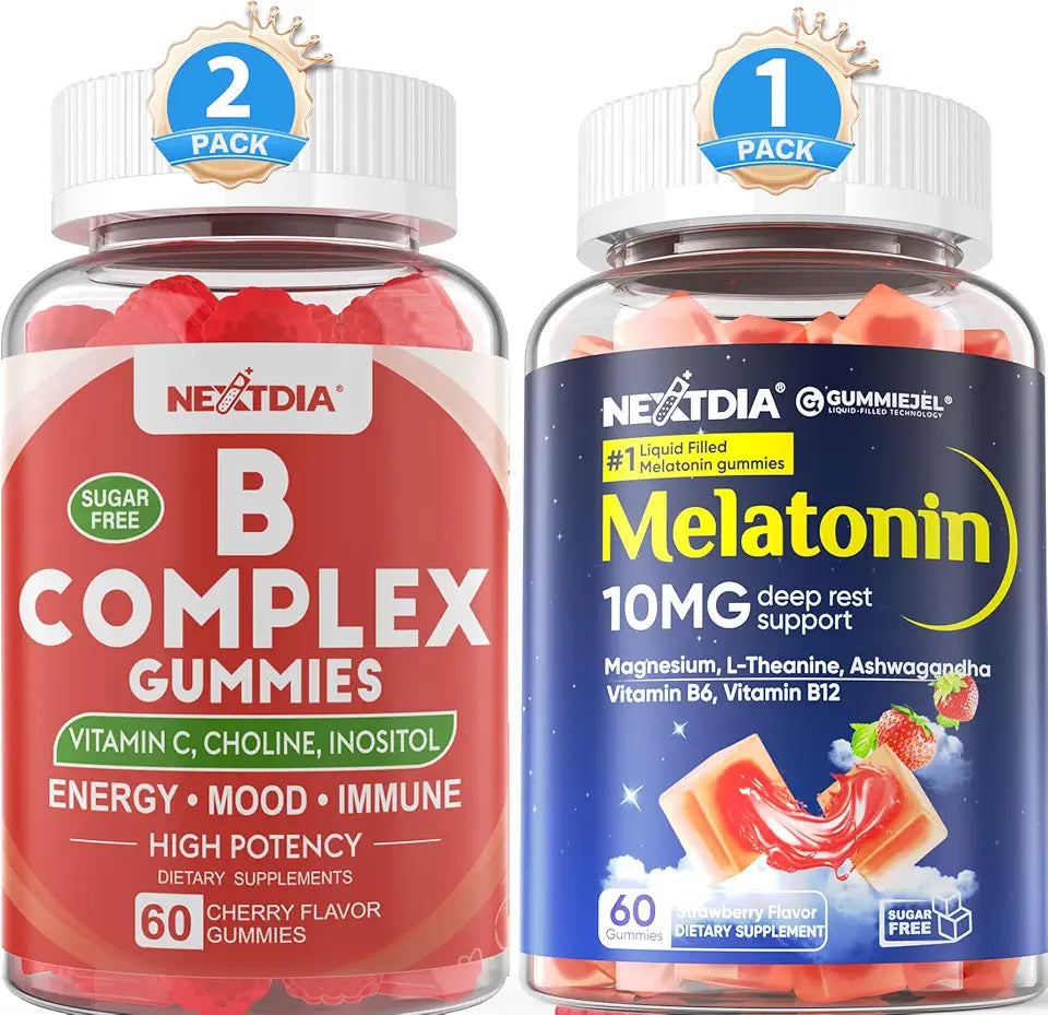 Vitamin B Complex, Melatonin Gummies S5731