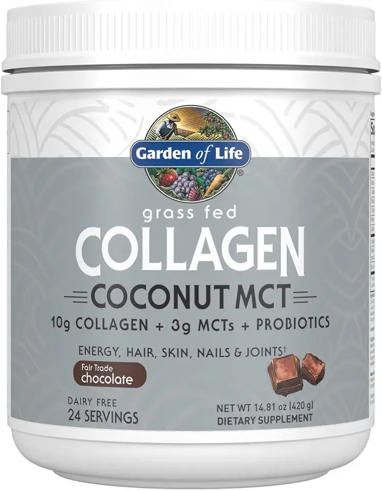 Chocolate Collagen Coconut MCT Powder 24 Servings Q261147