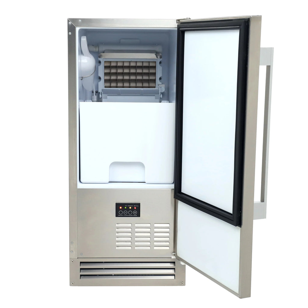 Commercial Built-In Ice Maker, 50 lb. Capacity, Stainless Steel T7741