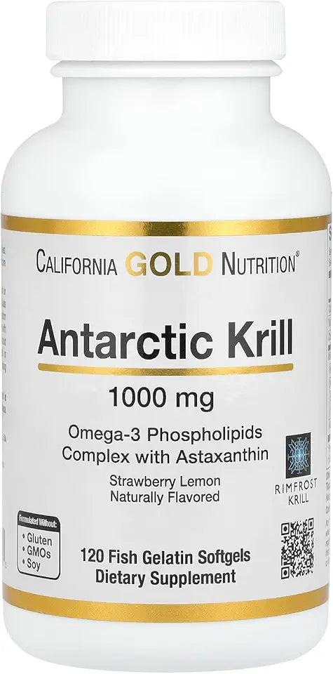 Krill Oil 1,000 mg 120 Softgels 2 Pack B366876