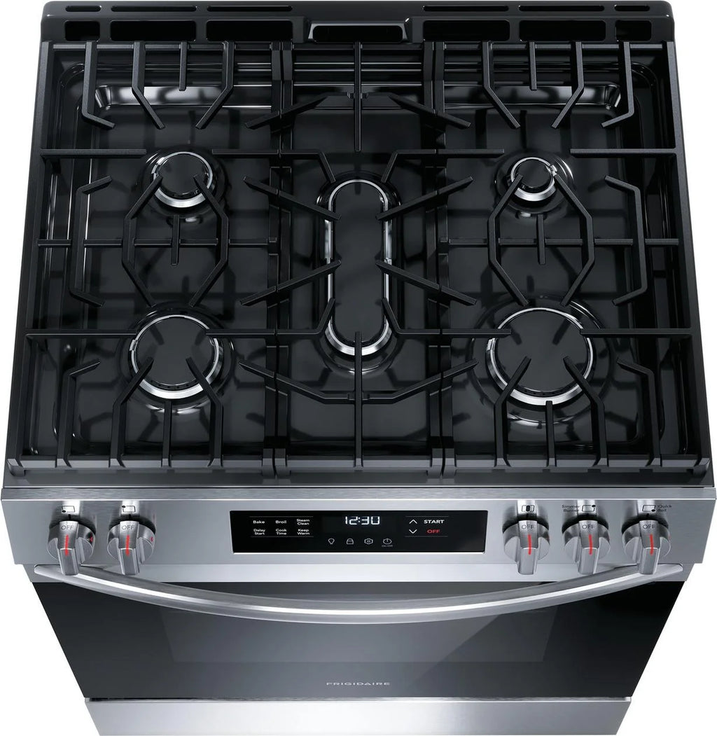30" Free Standing Gas Range White D632