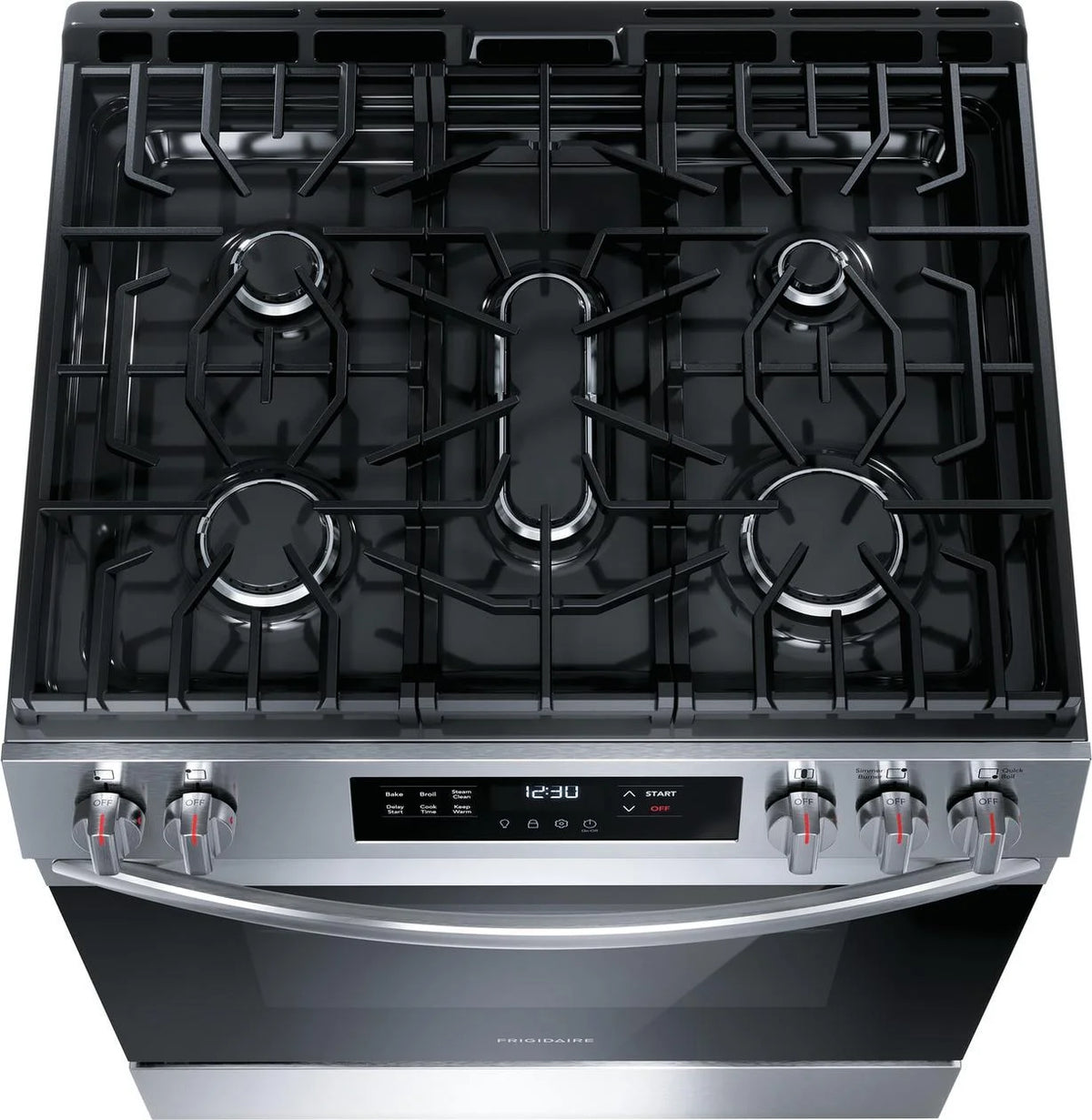 30" Free Standing Gas Range White D632