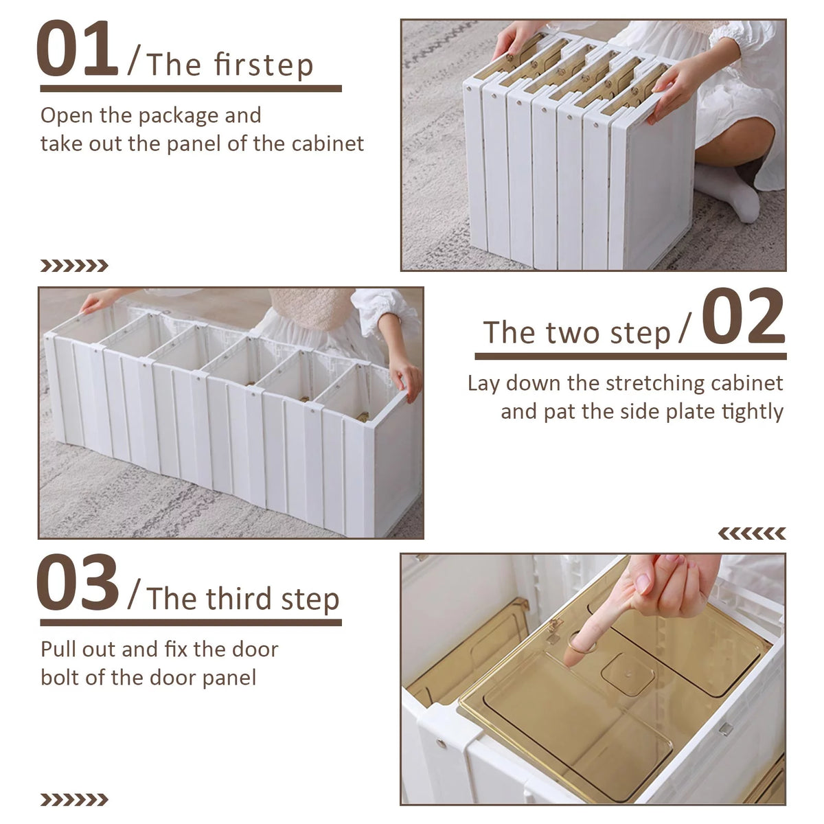 Shoes Box Organizer Containers with Lids O519