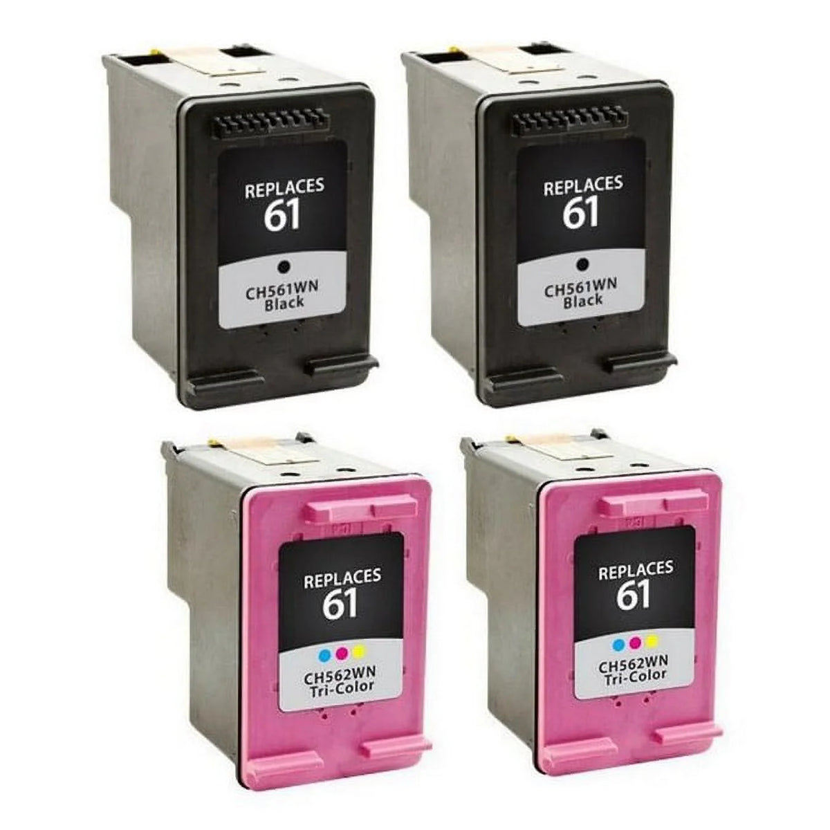 Replacement Inkjet Combo Pack 2-Black/2-Color B7095