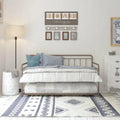Bronze Metal Daybed with Trundle Y579