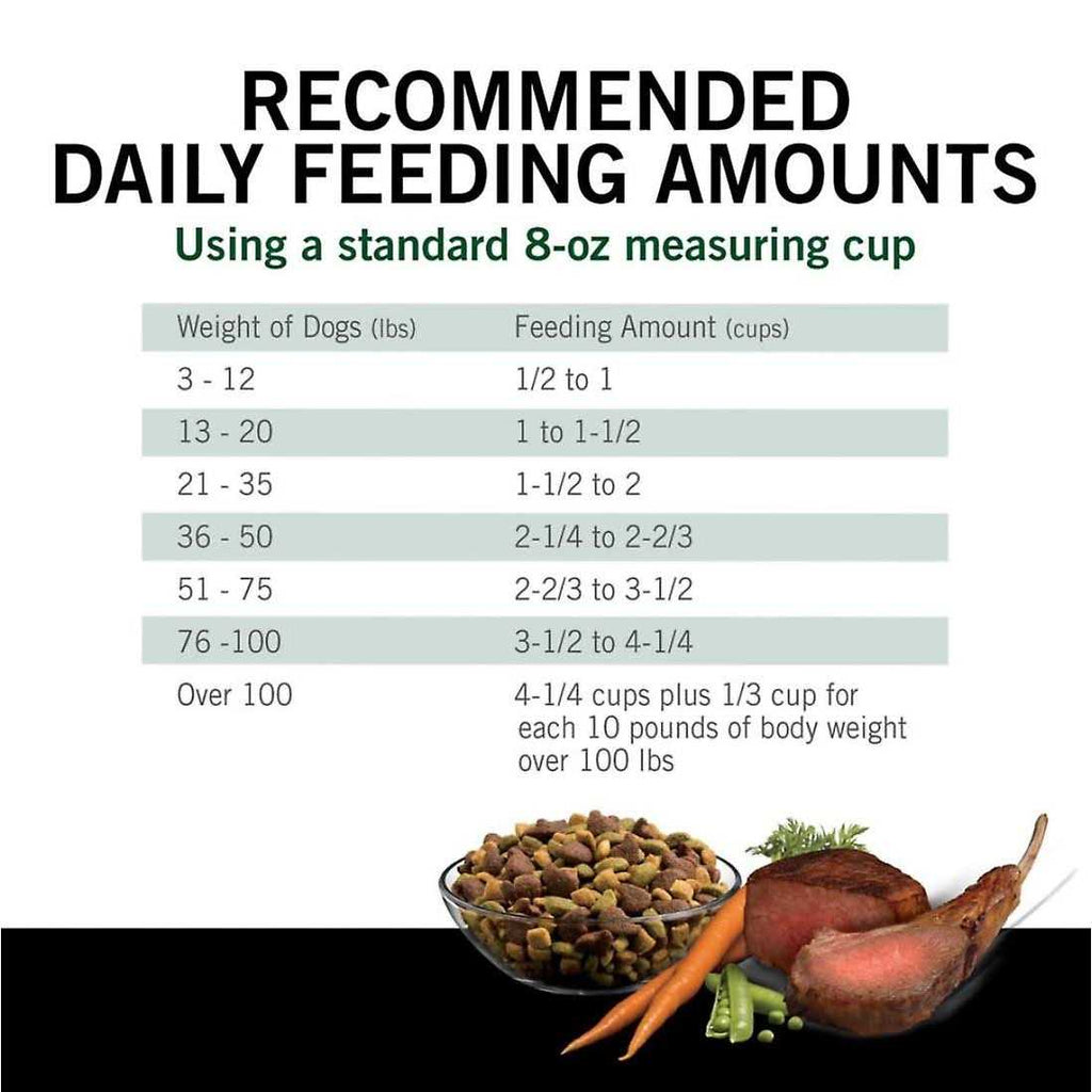 High Protein Dry Dog Food With Lamb & Beef Flavor R32352