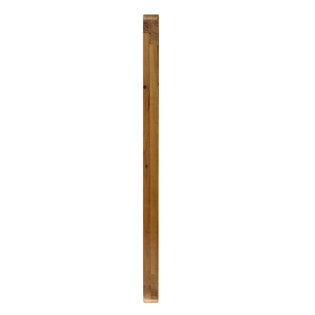 Wooden Square Wall Mirror E7345