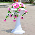 4 Pack 23" Tall White Pedestal Column Plant Stand Pot Q33942