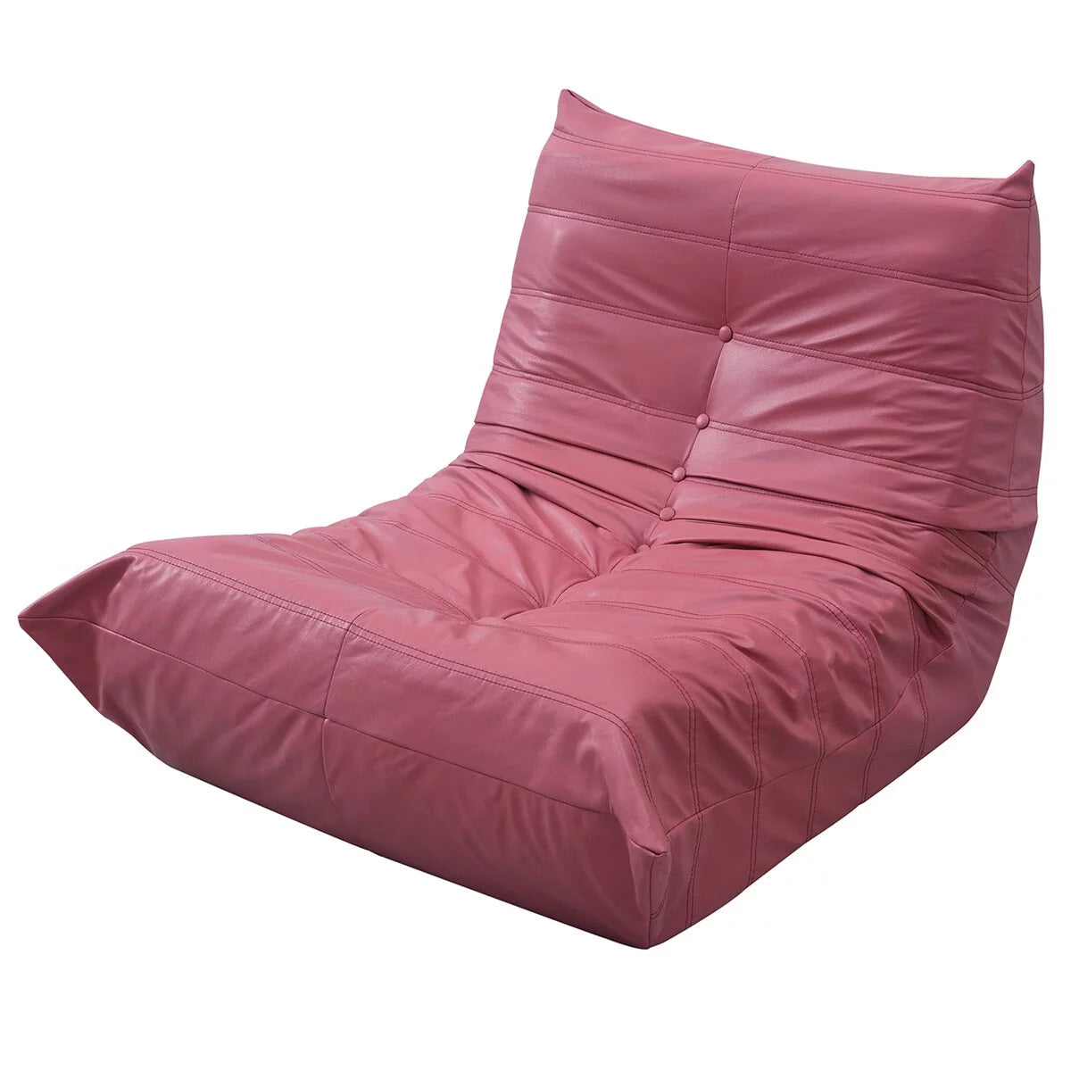 Oversized Armless Lounge Chair with Backrest J98007
