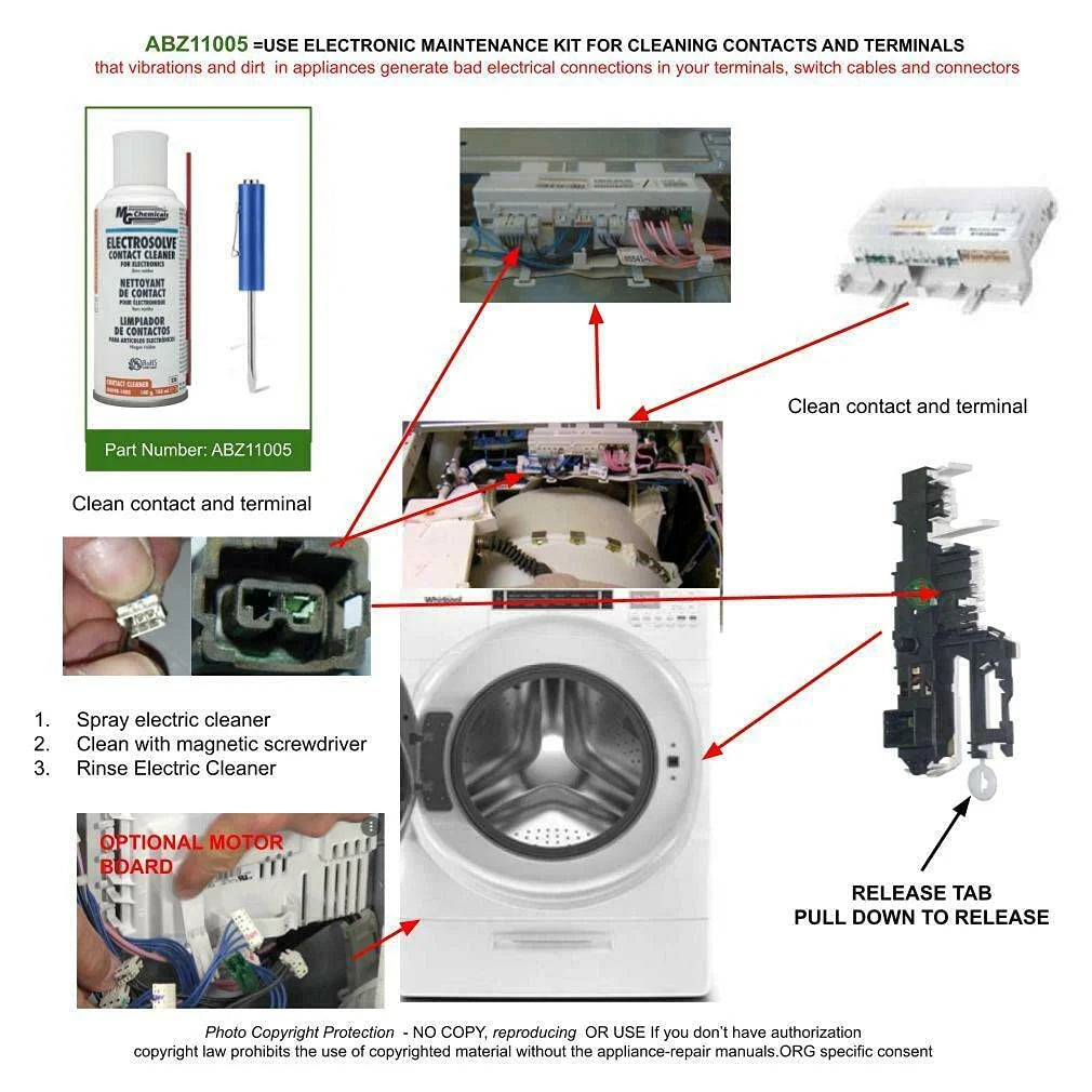 Dryer Control Board Replacement Z697