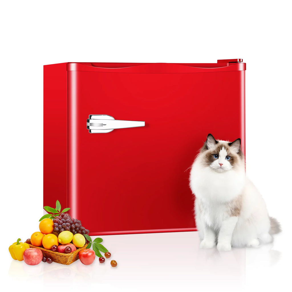 Mini Upright Freezer 1.2Cu.ft Red L637