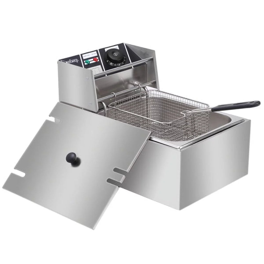 2500W 6L Stainless Steel Electric Fryer H895465