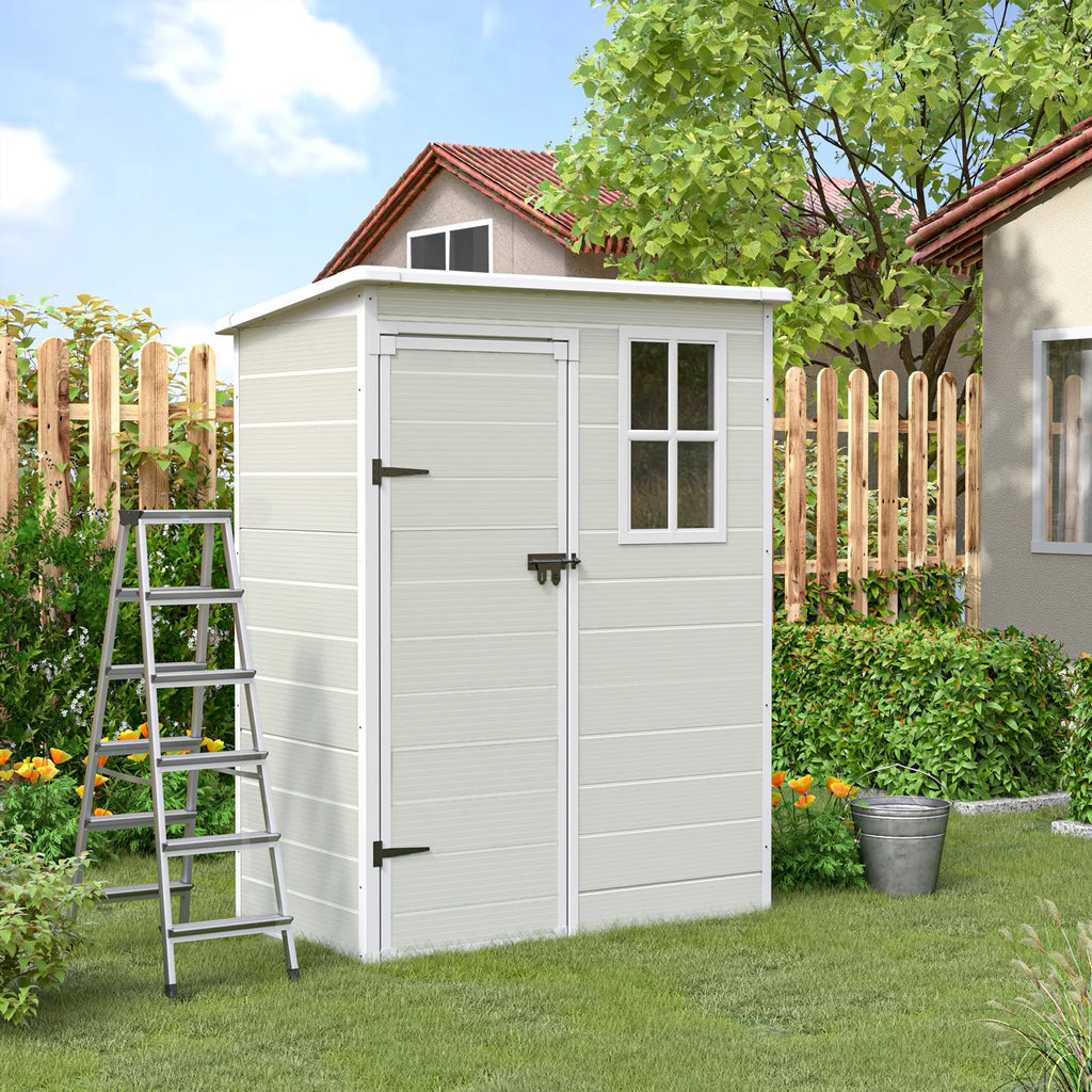 5x3 FT Resin Outdoor Storage Shed J93817