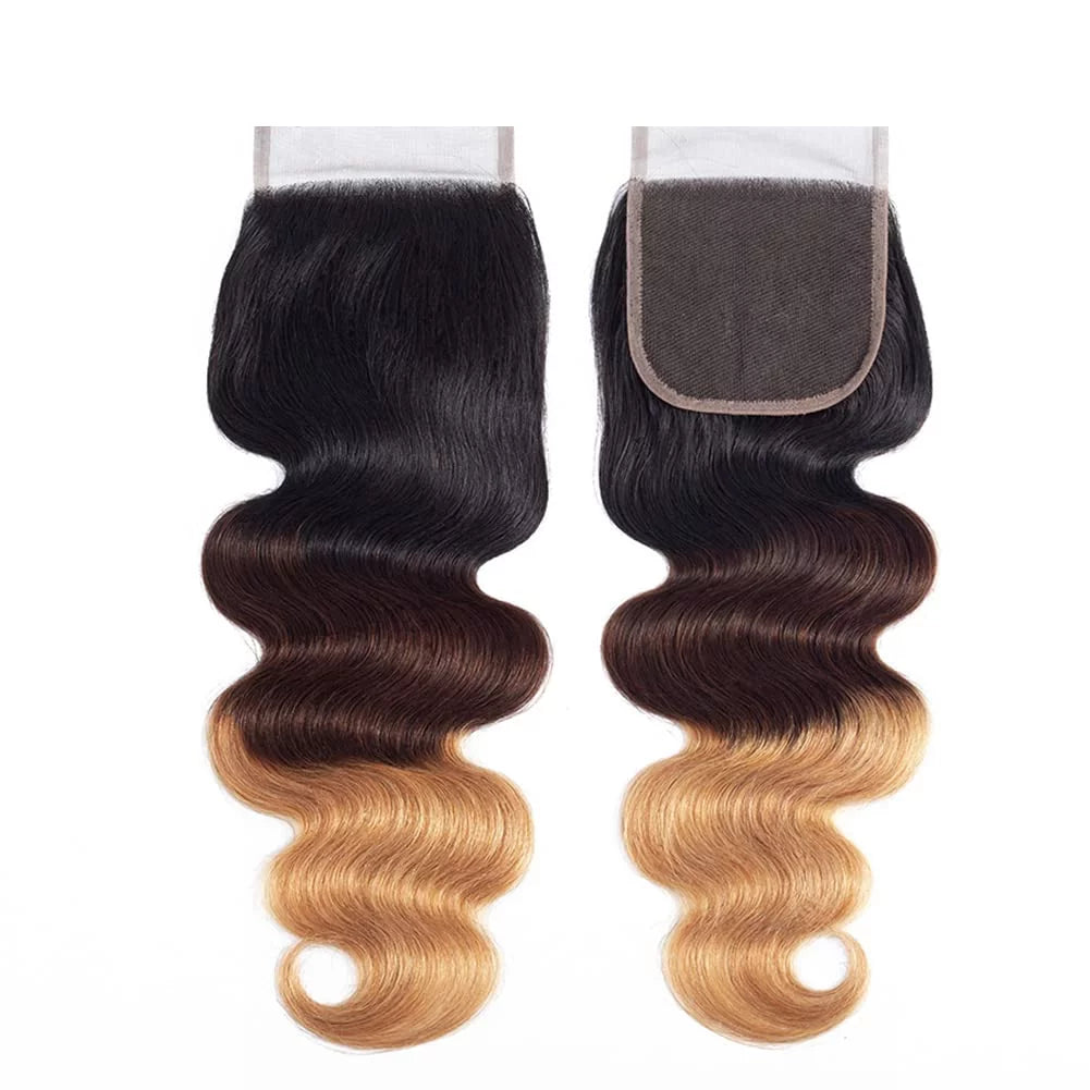 Body Wave Human Hair 4x4 Lace Closure R44282
