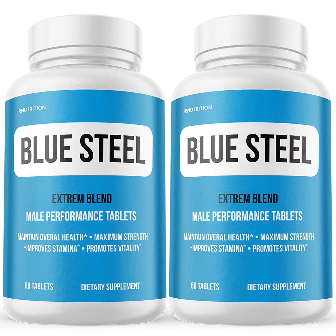 Blue Steel Male Health Tablets 2 Bottles V96075