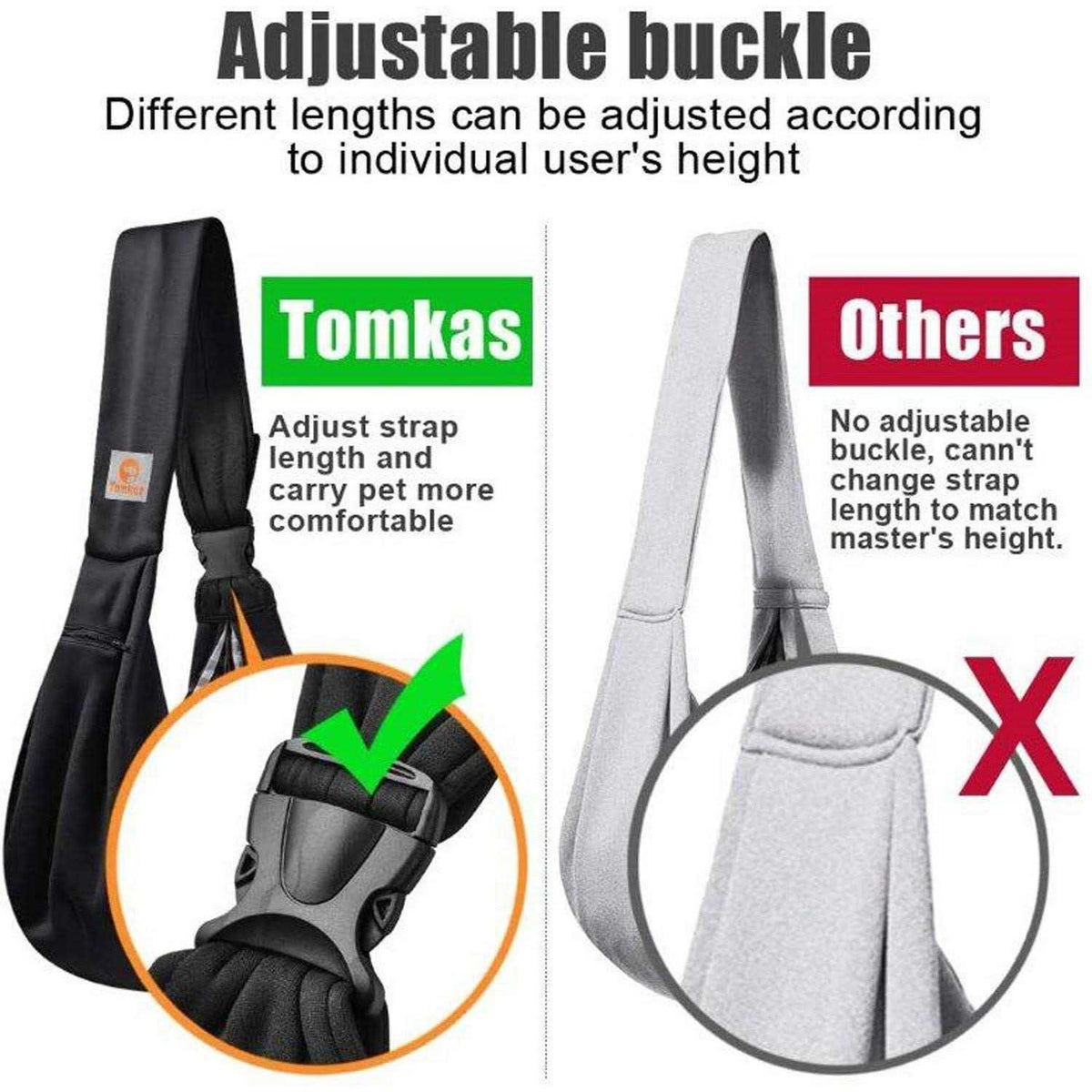 Dog Sling Carrier for Small Dogs W8196