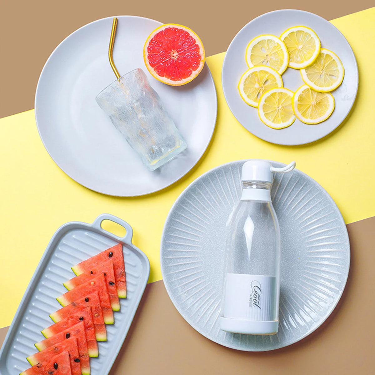 300mL Portable Electric Juicer Cup USB Blender K5437