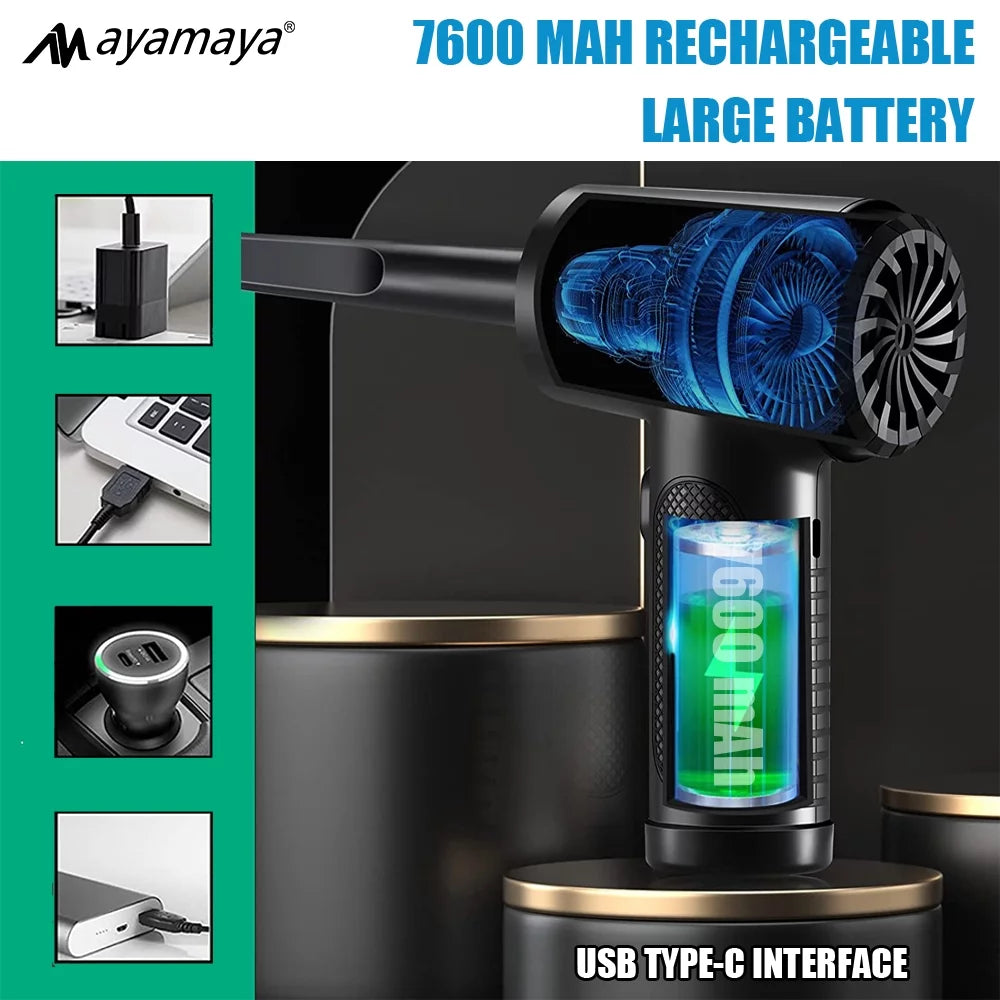 Compressed Air Duster with 3 Speed Mode Q58990