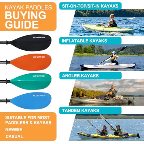 Adjustable Carbon Fiber Kayak Paddle R34413