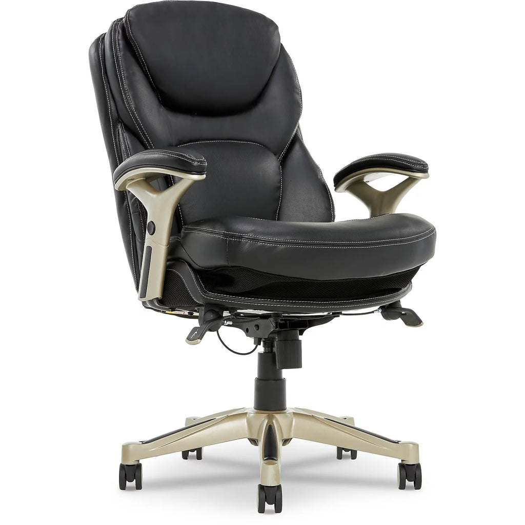 Black Leather Executive Chair P1716