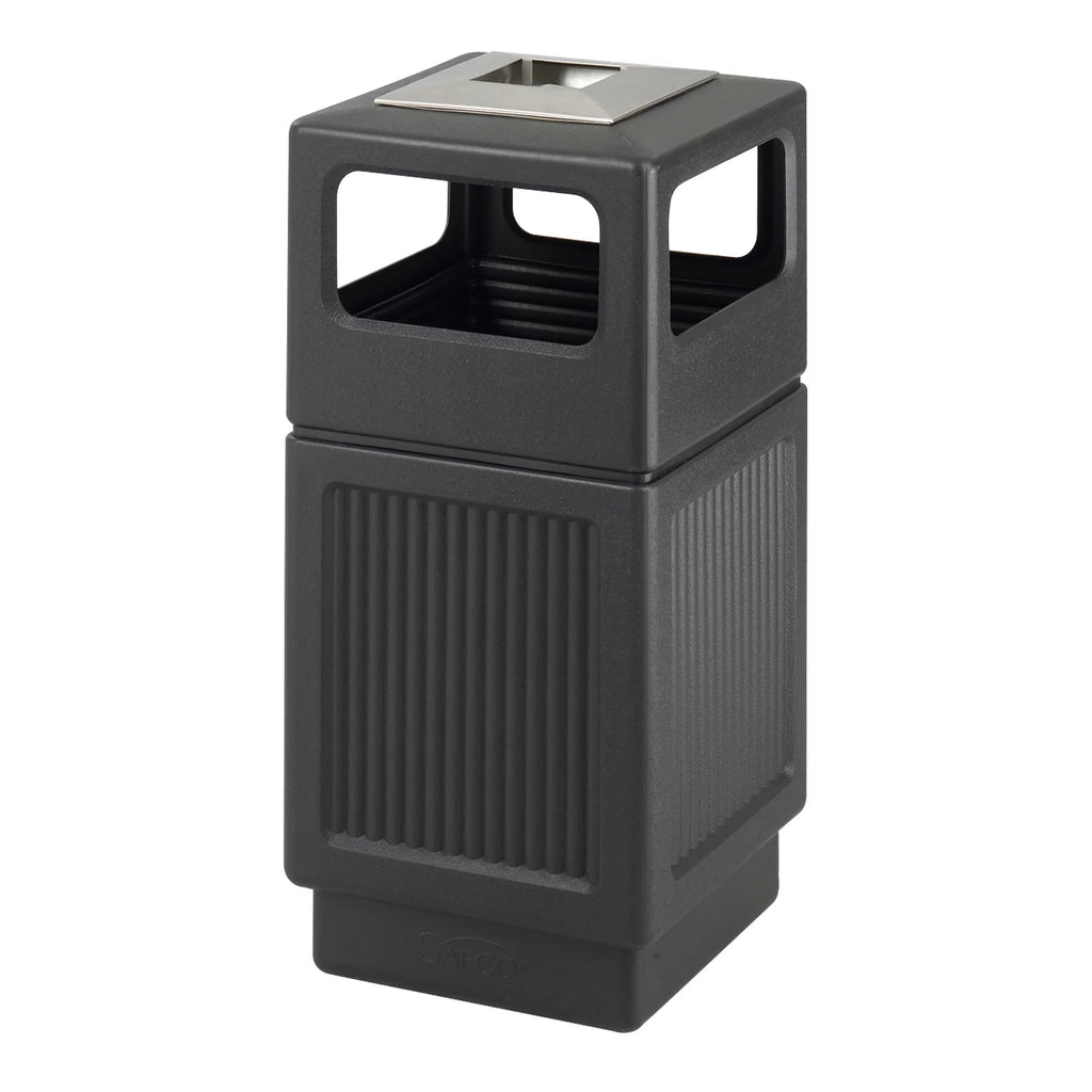 38-Gallon Recessed Panel Waste Receptacle T545