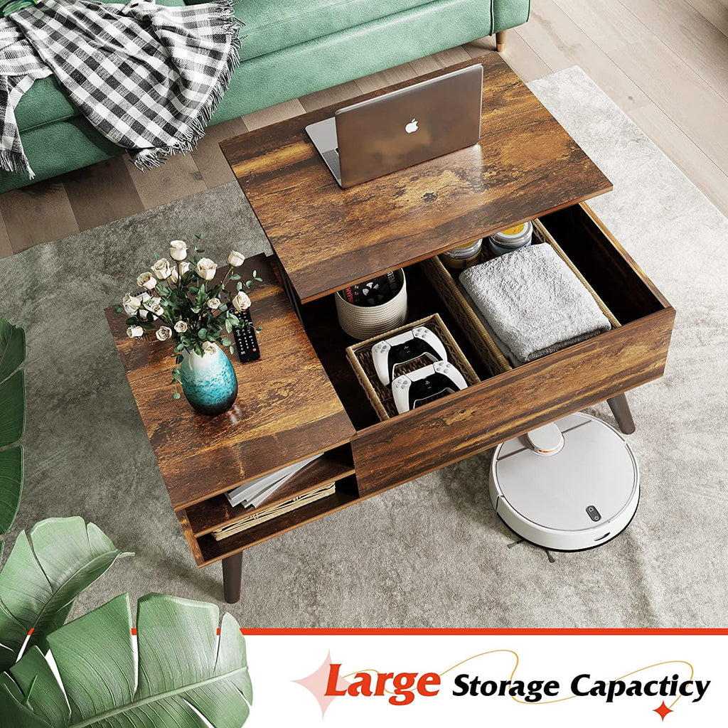 Lift Top Coffee Table with Storage A59113