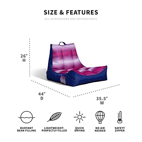Pool Lounger with Double Sided Mesh Q69981