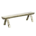 6' Half Log Outdoor Bench Q533339