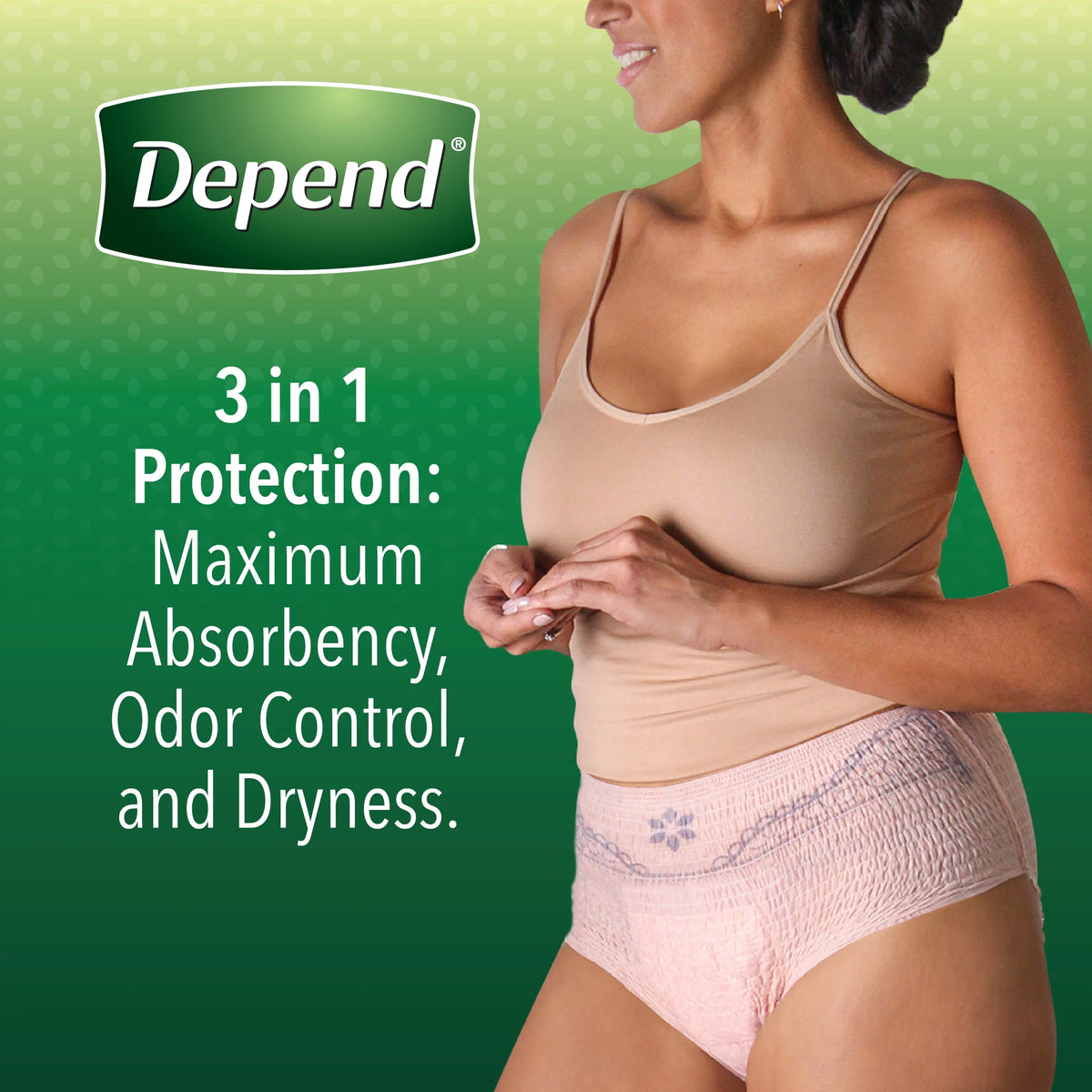 Incontinence Underwear for Women Maximum Absorbency M Blush 84 Count I7313