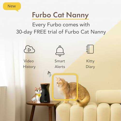 360 View Cat Camera Treat Dispenser J742