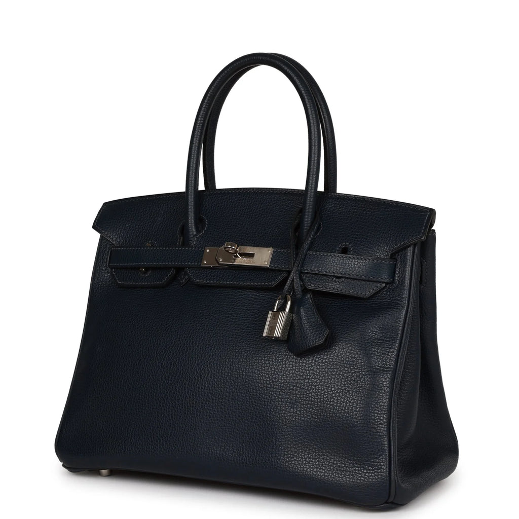 Pre-owned Bleu Indigo 30 Handbag K9441