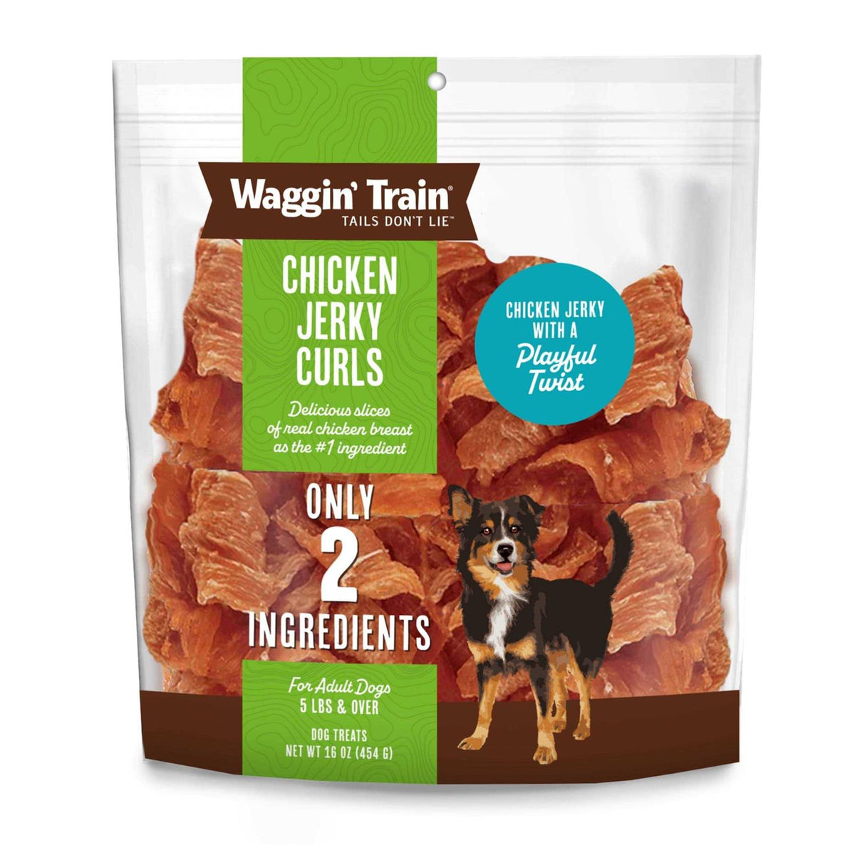 Chicken Jerky Curls Dog Treats T350