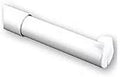 White Adjustable Closet Rod W112149