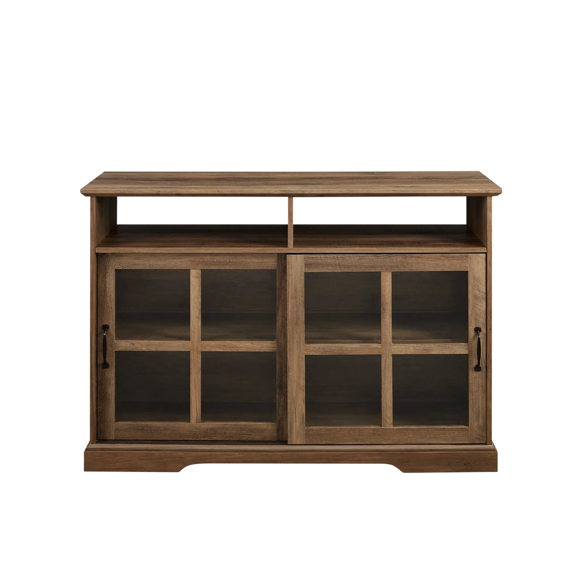 Farmhouse Sliding Glass Door TV Stand D58537