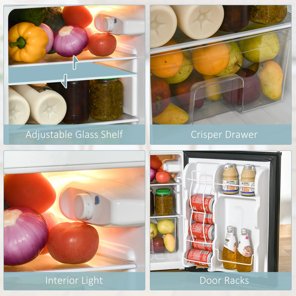 3.2 Cu.Ft Mini Fridge with Freezer S95248