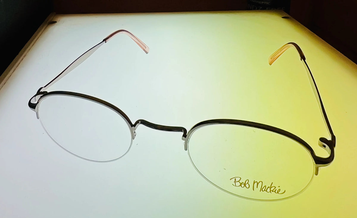 Violet Round Rimless Metal Eyewear Frame T521194