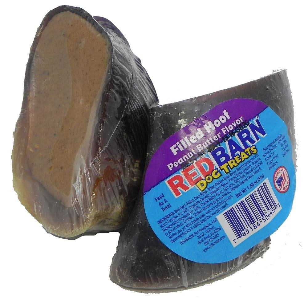 Peanut Butter Filled Hoof Dog Treat I1552