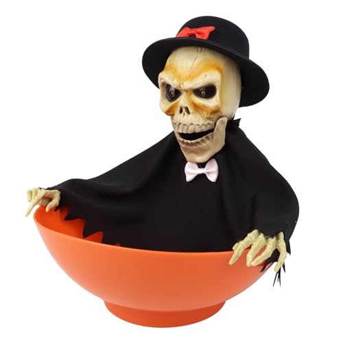 Animatronic Halloween Candy Bowl E3473