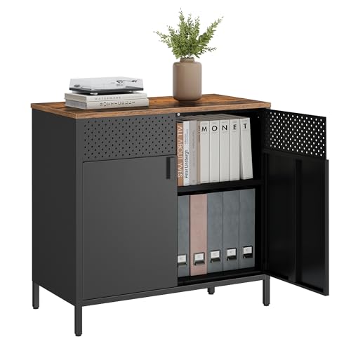 Metal Storage Cabinet with 2 Doors N371228