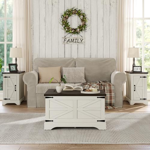 Black Lift Top Wood Coffee Table T563