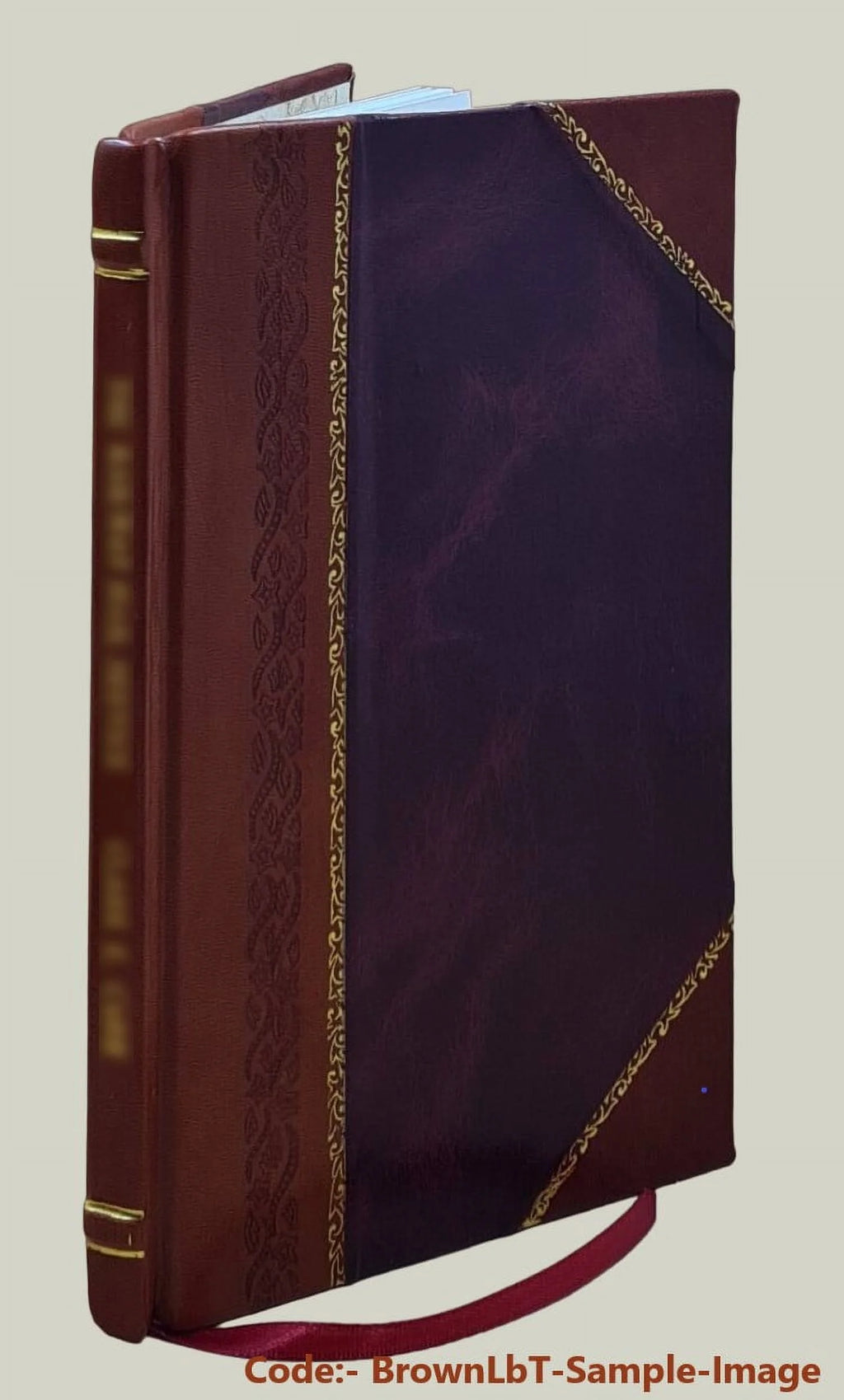 Leather Bound Book Y1079