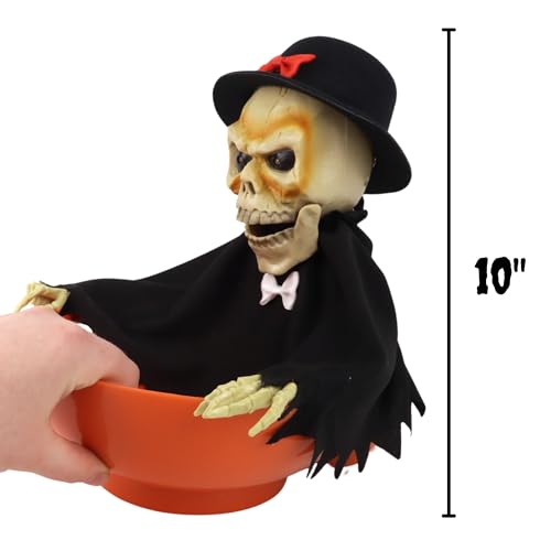 Animatronic Halloween Candy Bowl E3473