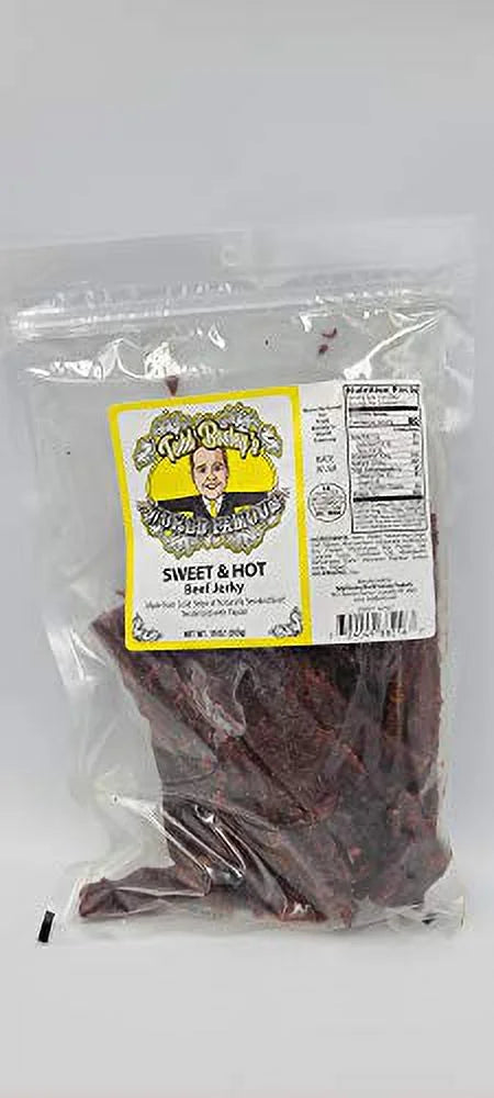 10 Oz Sweet & Hot Jerky 2 Pack D4715
